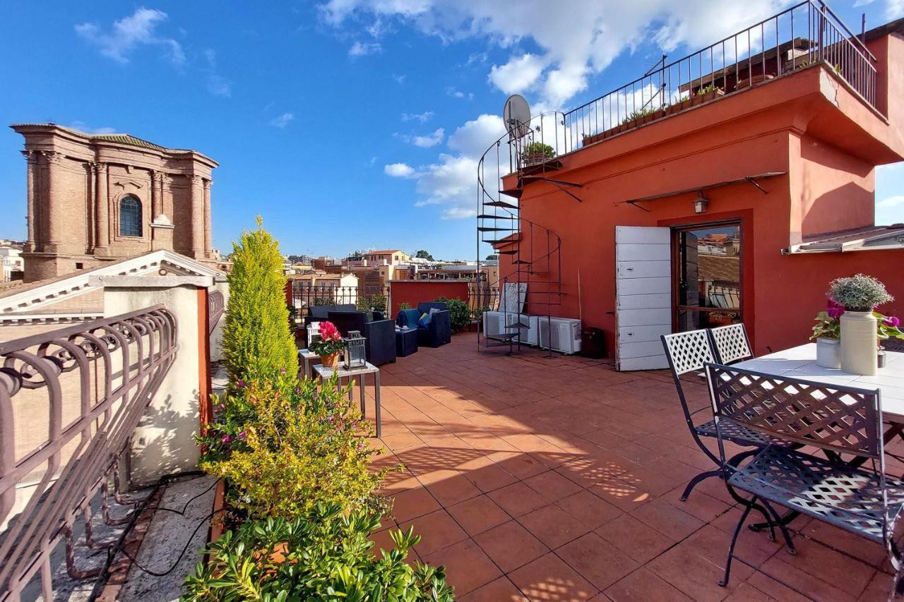 Spagna Penthouse Rom Exterior foto