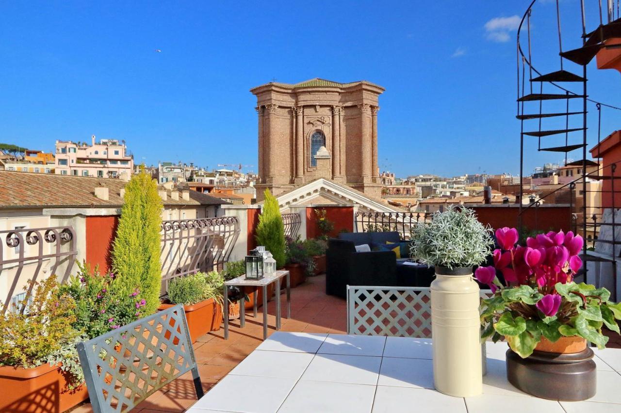 Spagna Penthouse Rom Exterior foto