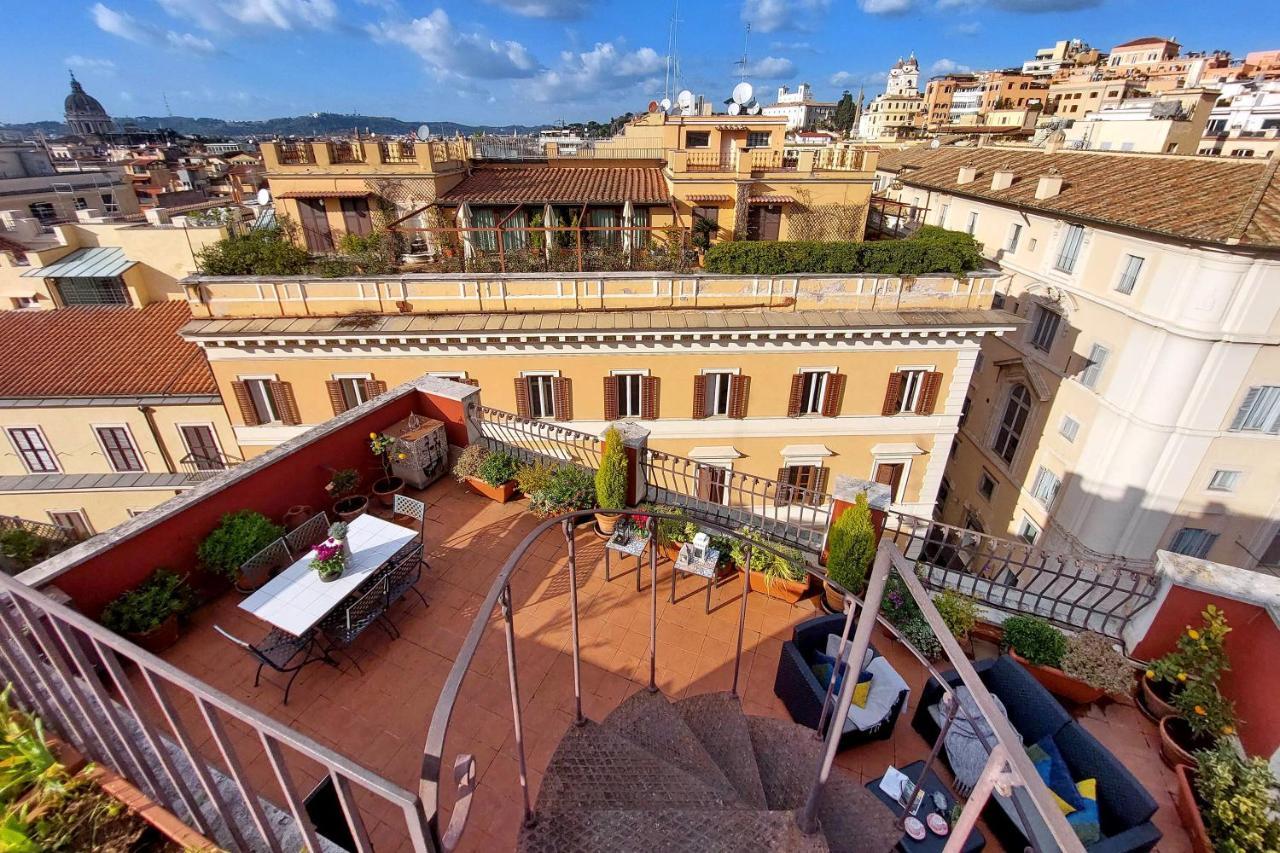 Spagna Penthouse Rom Exterior foto