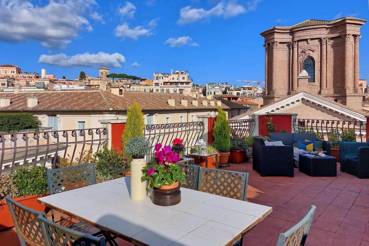 Spagna Penthouse Rom Exterior foto