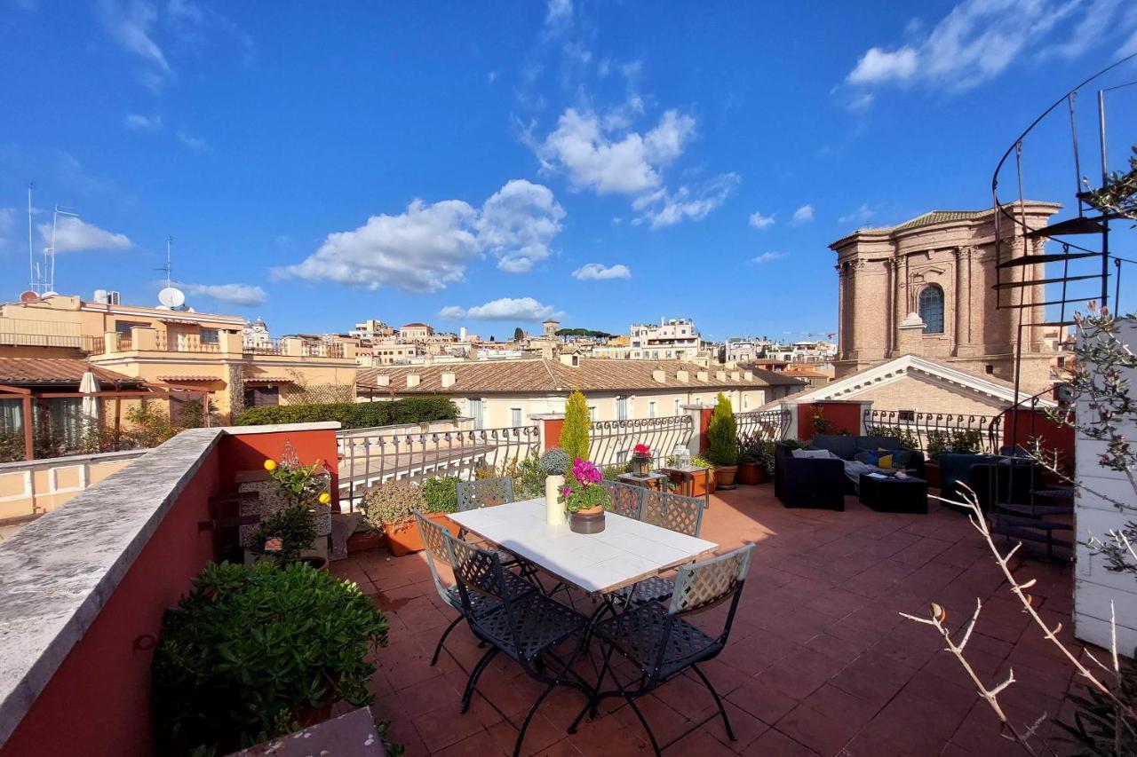 Spagna Penthouse Rom Exterior foto