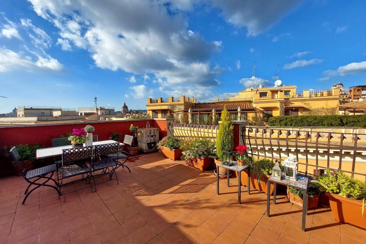 Spagna Penthouse Rom Exterior foto
