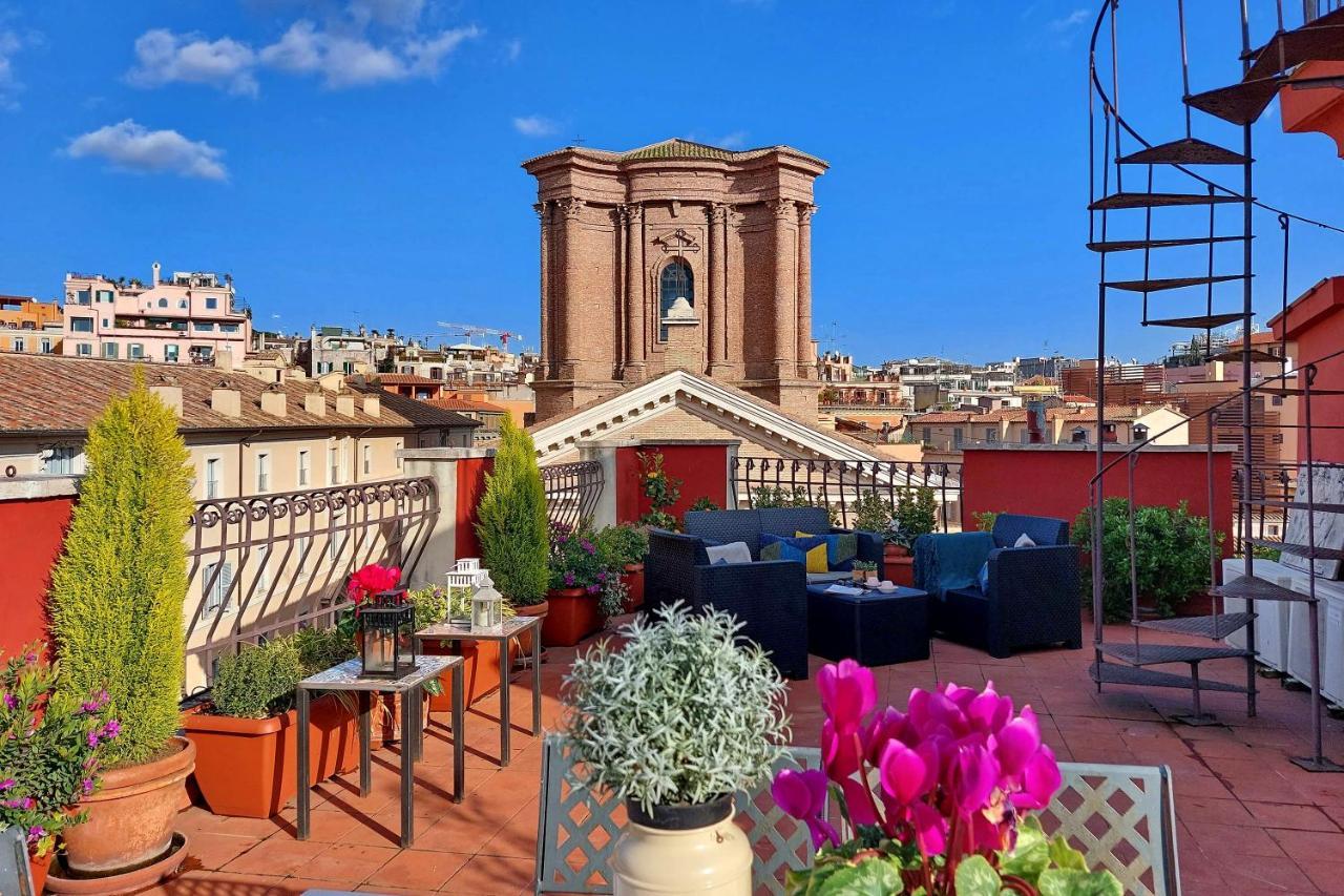 Spagna Penthouse Rom Exterior foto