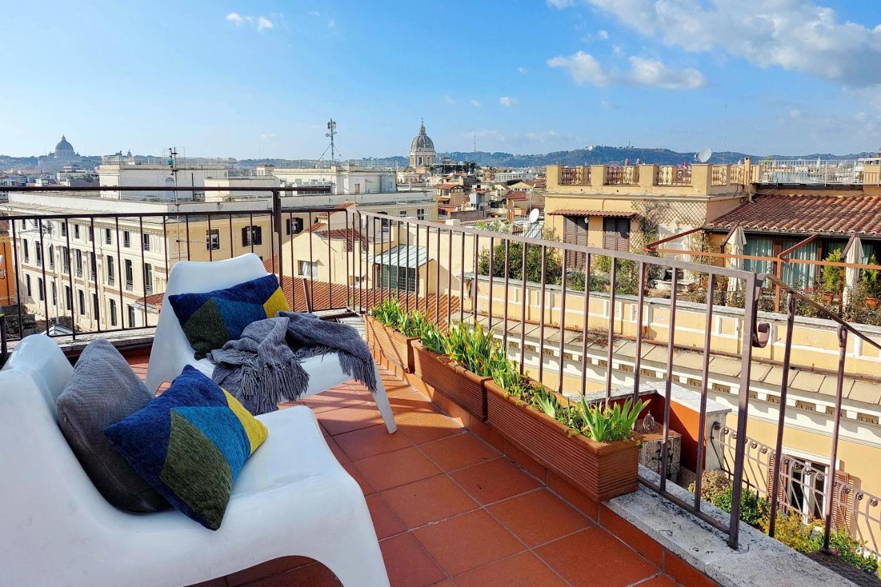 Spagna Penthouse Rom Exterior foto
