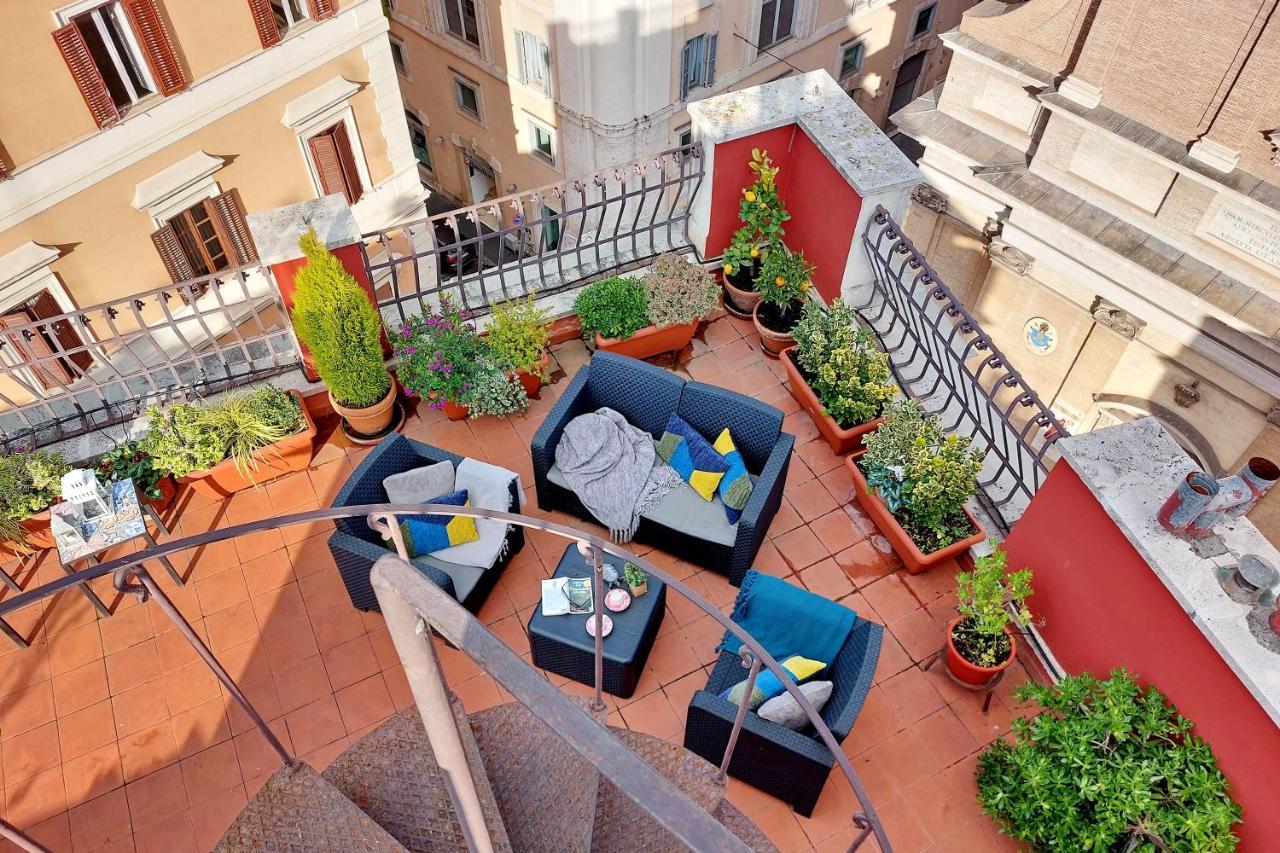 Spagna Penthouse Rom Exterior foto
