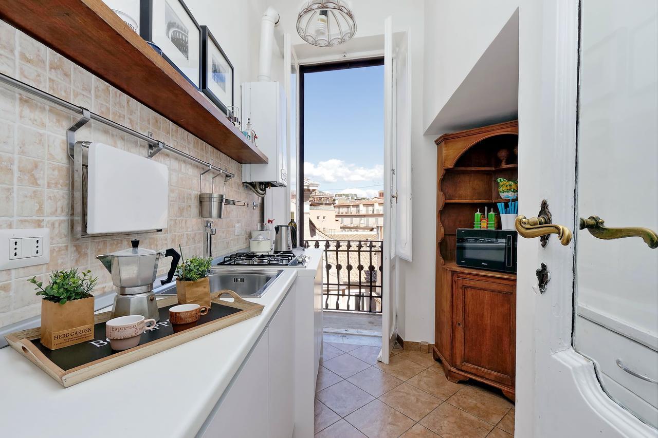 Spagna Penthouse Rom Exterior foto